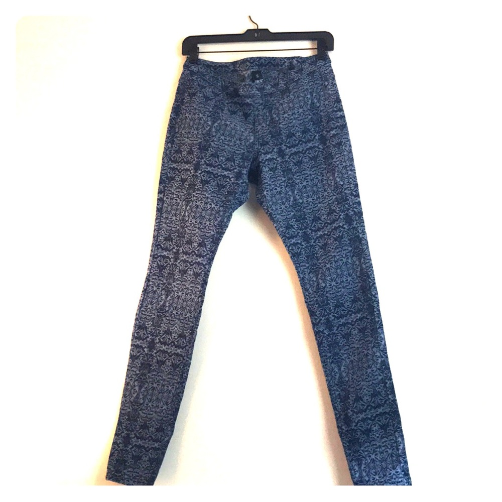 Printed Hue Denim Leggings